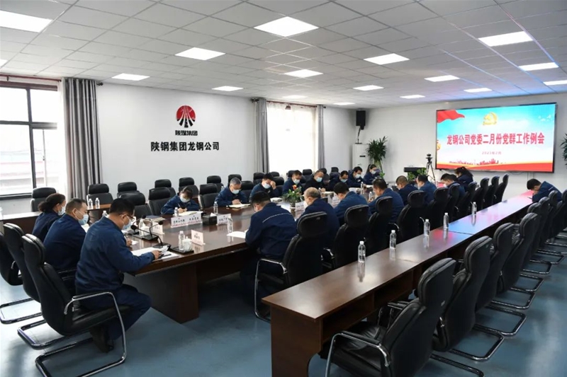 公司黨委召開二月份黨群工作例會(huì)